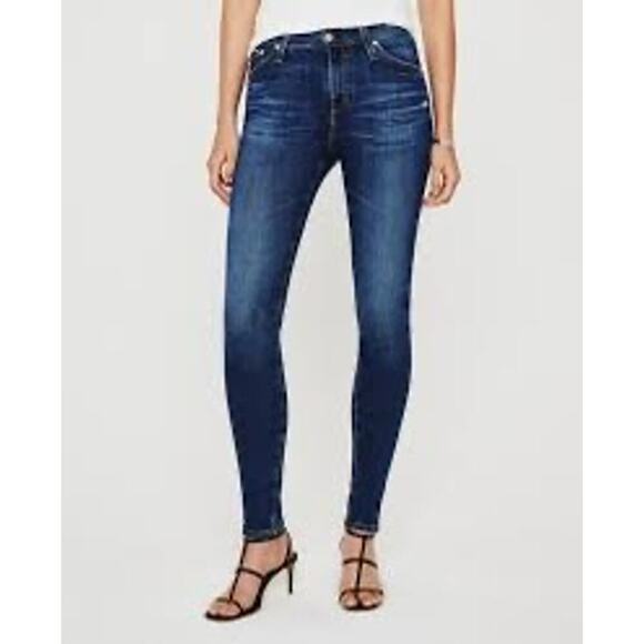 AG Adriano Goldschmied Farrah High Waist Skinny Jeans Women’s Size 27R - Picture 1 of 14